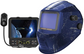 WELDCLASS WELDING HELMET PROMAX 680 DIGITAL BLUE RETRO GRAPHIC