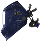 WELDCLASS WELDING HELMET PROMAX 680 DIGITAL BLUE RETRO GRAPHIC