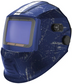 WELDCLASS WELDING HELMET PROMAX 680 DIGITAL BLUE RETRO GRAPHIC