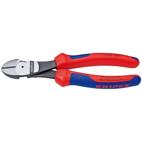 KNIPEX HIGH LEV DIAGONAL CUTTER - 180MM