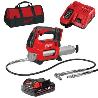 MILWAUKEE 18V 2.0AH LI-ION CORDLESS GREASE GUN COMBO KIT