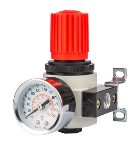 JAMEC PEM REGULATOR COMPRESSED AIR 1/4" BSP FEMALE