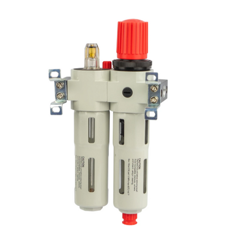 JAMEC PEM FILTER REGULATOR LUBRICATOR COMPRESSED AIR 1/4" BSP FEMALE