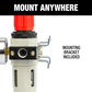 JAMEC PEM FILTER REGULATOR COMPRESSED AIR 1/4" BSP FEMALE