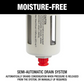 JAMEC PEM FILTER REGULATOR COMPRESSED AIR 1/2" BSP FEMALE