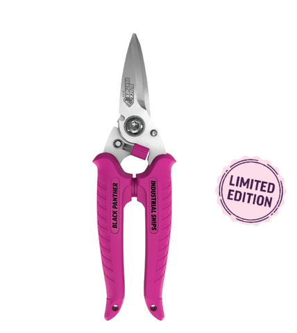 STERLING PINK BLACK PANTHER 185MM INDUSTRIAL SNIPS (LIMITED EDITION)