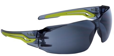 BOLLE SILEX SAFETY SPECS PC SMOKE ASAF TPR RIMLESS