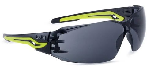 BOLLE SILEX + SAFETY SPECS PC SMOKE PLATINUM PC TPR RIMLESS