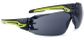 BOLLE SILEX + SAFETY SPECS PC SMOKE PLATINUM PC TPR RIMLESS