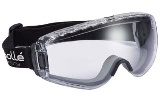 BOLLE PILOT 2 GOGGLES PP/TPR FRAME PLATINUM AS/AF CLEAR LENS - INDIRECT VENTED