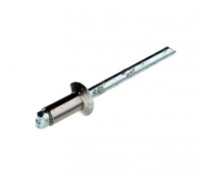 CSK HEAD - MONEL RIVET - STEEL STEM - 4.8MM DIA - 3.2MM GRIP