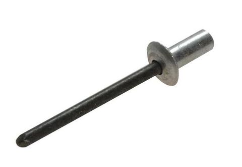 TRUSS HEAD - SEALED - ALUMINIUM RIVET - STEEL STEM - 3.2MM DIA - 3.2MM GRIP