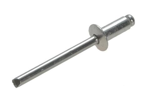 TRUSS HEAD - ALUMINIUM RIVET - ALUMINIIUM STEM - 3.2MM DIA - 3.2MM GRIP