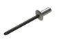 TRUSS HEAD - SEALED - ALUMINIUM RIVET - STEEL STEM - 4.8MM DIA - 3.2MM GRIP