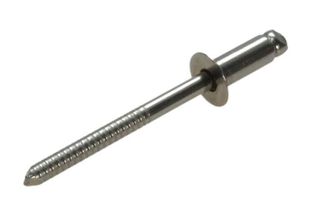 CSK HEAD - S/STEEL RIVET - S/STEEL STEM - 3.2MM DIA - 3.2MM GRIP