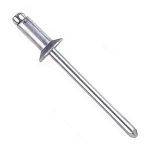 CSK HEAD - STEEL RIVET - STEEL STEM - 4.8MM DIA - 9.5MM GRIP