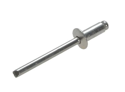 TRUSS HEAD - ALUMINIUM RIVET - ALUMINIIUM STEM - 3.2MM DIA - 9.5MM GRIP