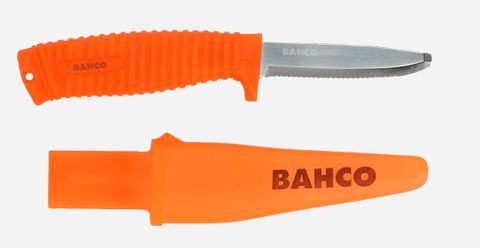BAHCO FLOATING RESCUE KNIFE - FLUORO ORANGE
