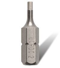 BORDO 2MM HEX 25MM INSERT BIT