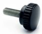 B.193/20 P-M6X16 KNURLED GRIP KNOB ZINC-PLATED STEEL THREADED STUD