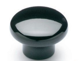 P.131/35-M8 MUSHROOM KNOB D/PLAST, THREADED BLIND HOLE