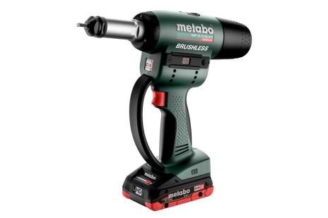 METABO NMP 18 LTX BL M10 MB 4.0 CORDLESS BRUSHLESS RIVET NUT GUN KIT