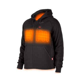 MILWAUKEE M12™ HEATED HOODIE BLACK XXL