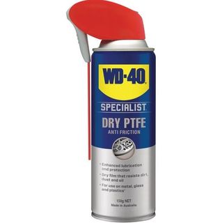 WD40 150G SPECIALIST ANTI FRICTION DRY PTFE LUBRICANT AEROSOL SS