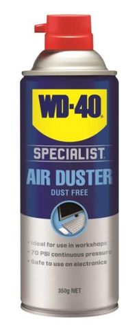 WD40 350G SPECIALIST DUST FREE AIR DUSTER AEROSOL