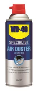 WD40 350G SPECIALIST DUST FREE AIR DUSTER AEROSOL