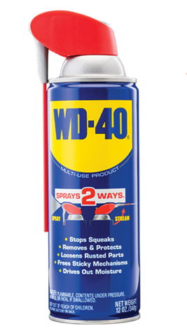 WD40 MULTI PURPOSE LUBRICANT WITH SMART STRAW 350G AEROSOL