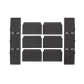 MILWAUKEE DRAWER DIVIDERS FOR PACKOUT™ 3-DRAWER TOOL BOX