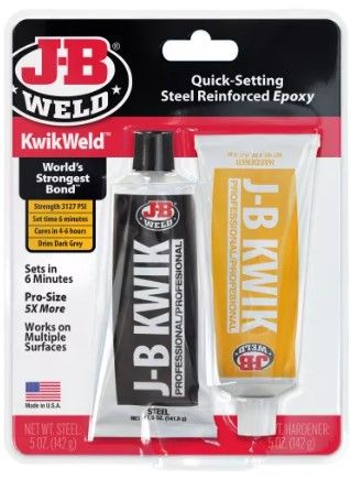 J B WELD KWIKWELD® PROFESSIONAL 2 X 142G TUBES