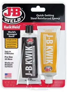 J B WELD KWIKWELD® PROFESSIONAL 2 X 142G TUBES