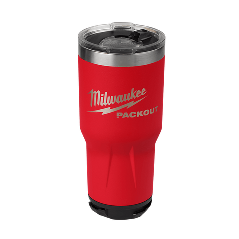 MILWAUKEE PACKOUT™ TUMBLER 885ML RED