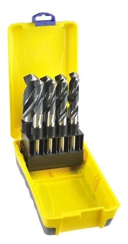 BORDO 14-25MM 8PCE 1/2" HSS REDUCED SHANK DRILL SET