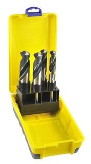 BORDO 16-25MM 4PCE 1/2" HSS REDUCED SHANK DRILL SET