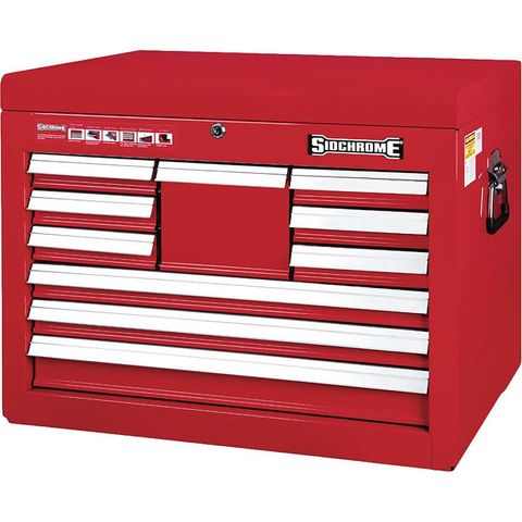 SIDCHROME TOP CHEST 10 DRAWER