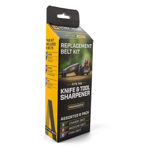 WORK SHARP REPLACEMENT BELT ASSORTED 6 PACK