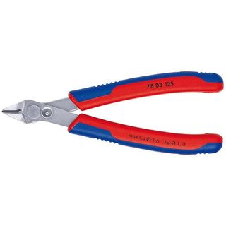 KNIPEX ELECTRONIC STAINLESS STEEL SUPER KNIPS® - 125MM