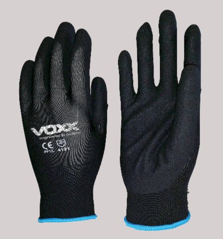 VOXX NITRILE COATED GLOVE MEDIUM - PACK OF 12