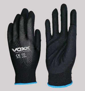 VOXX NITRILE COATED GLOVE LARGE - PACK OF 12