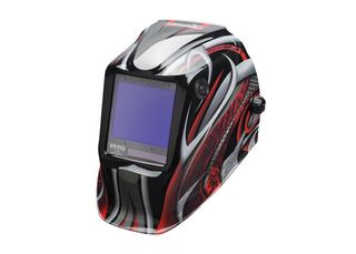 LINCOLN VIKING 3350 SERIES 4 ADF WELDING HELMET - TWISTED METAL