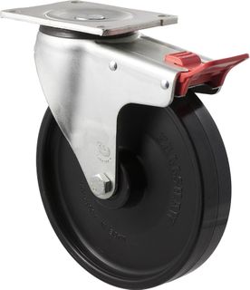 FALLSHAW O SERIES 200MM (8") SWIVEL CASTOR WITH BRAKE - 500KG