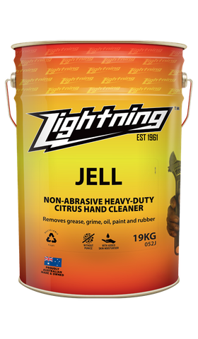 LIGHTNING JELL HAND CLEANER WITH LANOLIN -19KG