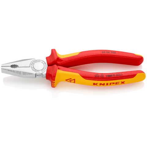 KNIPEX 1000V COMBINATION PLIER - 200MM