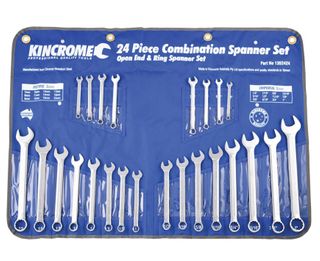 KINCROME 24PCE COMBINATION  SPANNER SET METRIC & IMPERIAL
