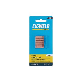CIGWELD TWECO 11 SERIES CONTACT TIP 1.2MM X M6 X L:25MM - 10PK