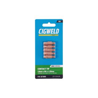 CIGWELD BINZEL CONTACT TIP 1.0MM X M6 X L:28MM 10PK