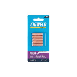 CIGWELD BERNARD 7400 SERIES CONTACT TIP 1.0MM X D:8MM X L:32MM 10PK